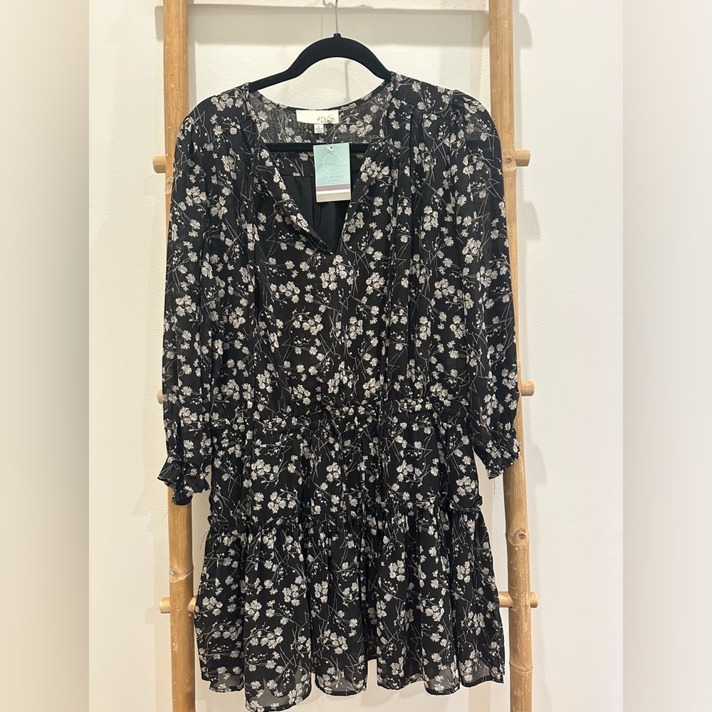 Velvet By Graham & Spencer Paloma Tie Waist Dress